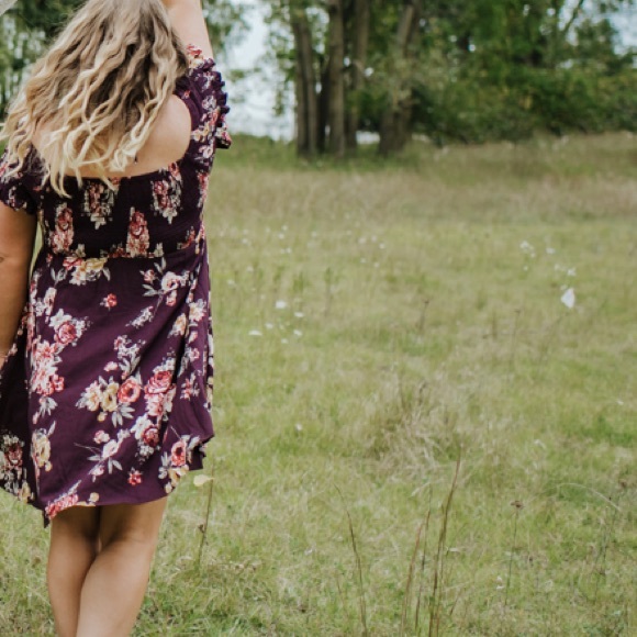 Torrid Floral Dress - Picture 3 of 3